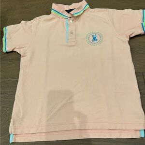 Light pink Psycho Bunny polo shirt